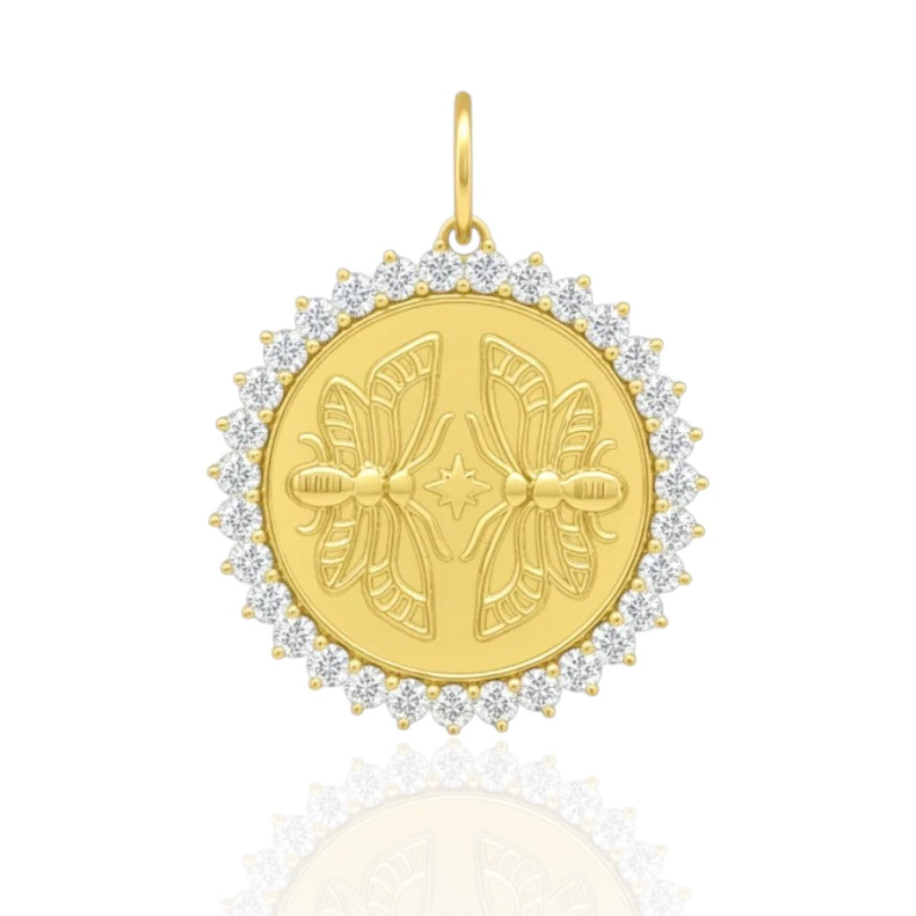 Twin Bee Pendant