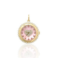 Amora Heart Timepiece Pendant