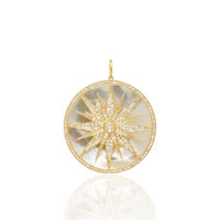 Intuition Sunburst Small - Mother of Pearl