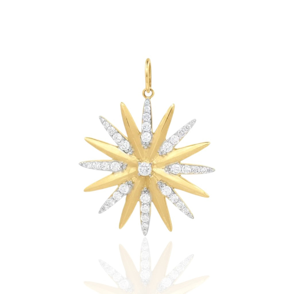 Double Burst Pendant - Medium