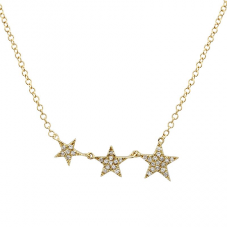 Three Stars Necklace