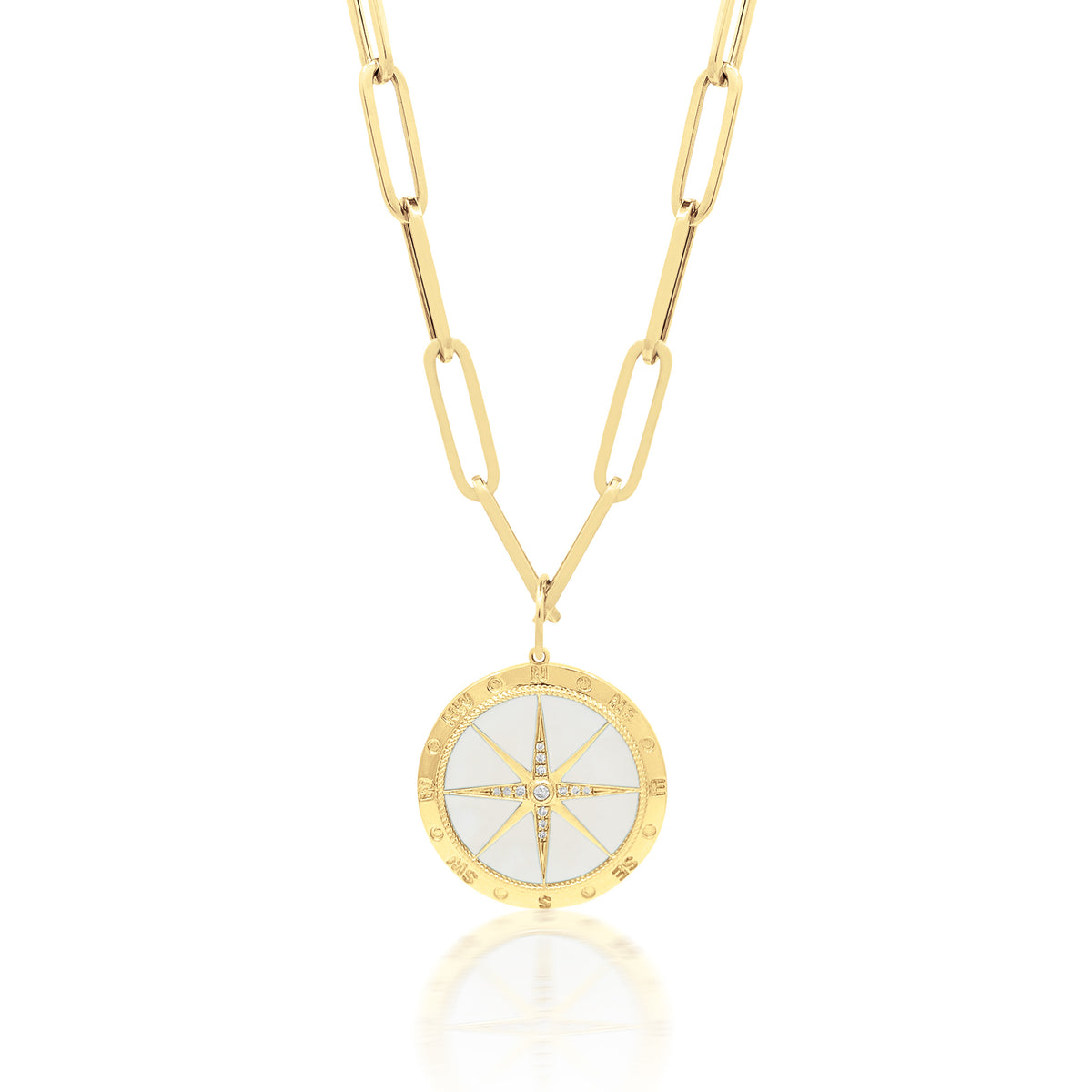 Snow Compass Pendant