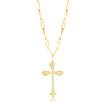Gold Cross Pendant