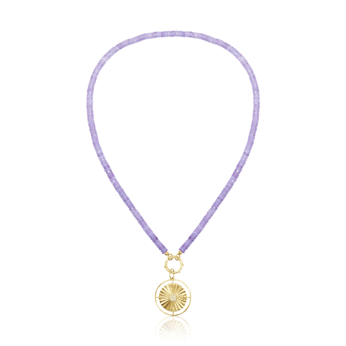 Amethyst Sparkle Necklace