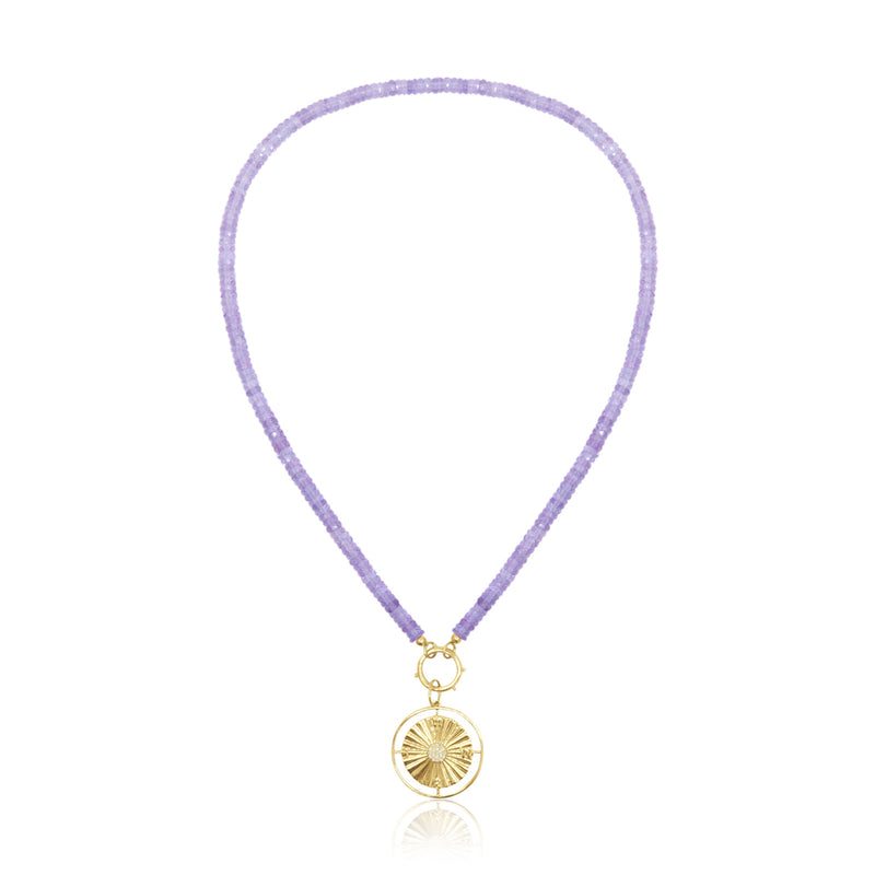 Amethyst Sparkle Necklace