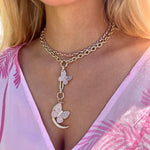 Double Charm Necklace