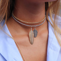 Short Feather Pendant