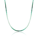 Graduated Emerald Sparkle Necklace