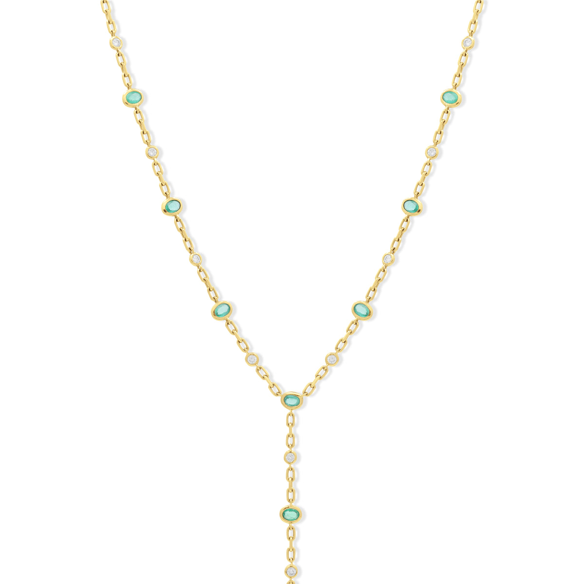 King Emerald Lariat