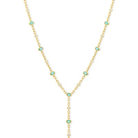 King Emerald Lariat