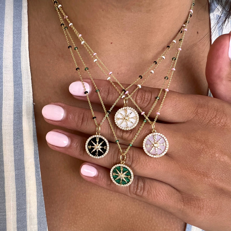 Mini Adventure Compass with Chain