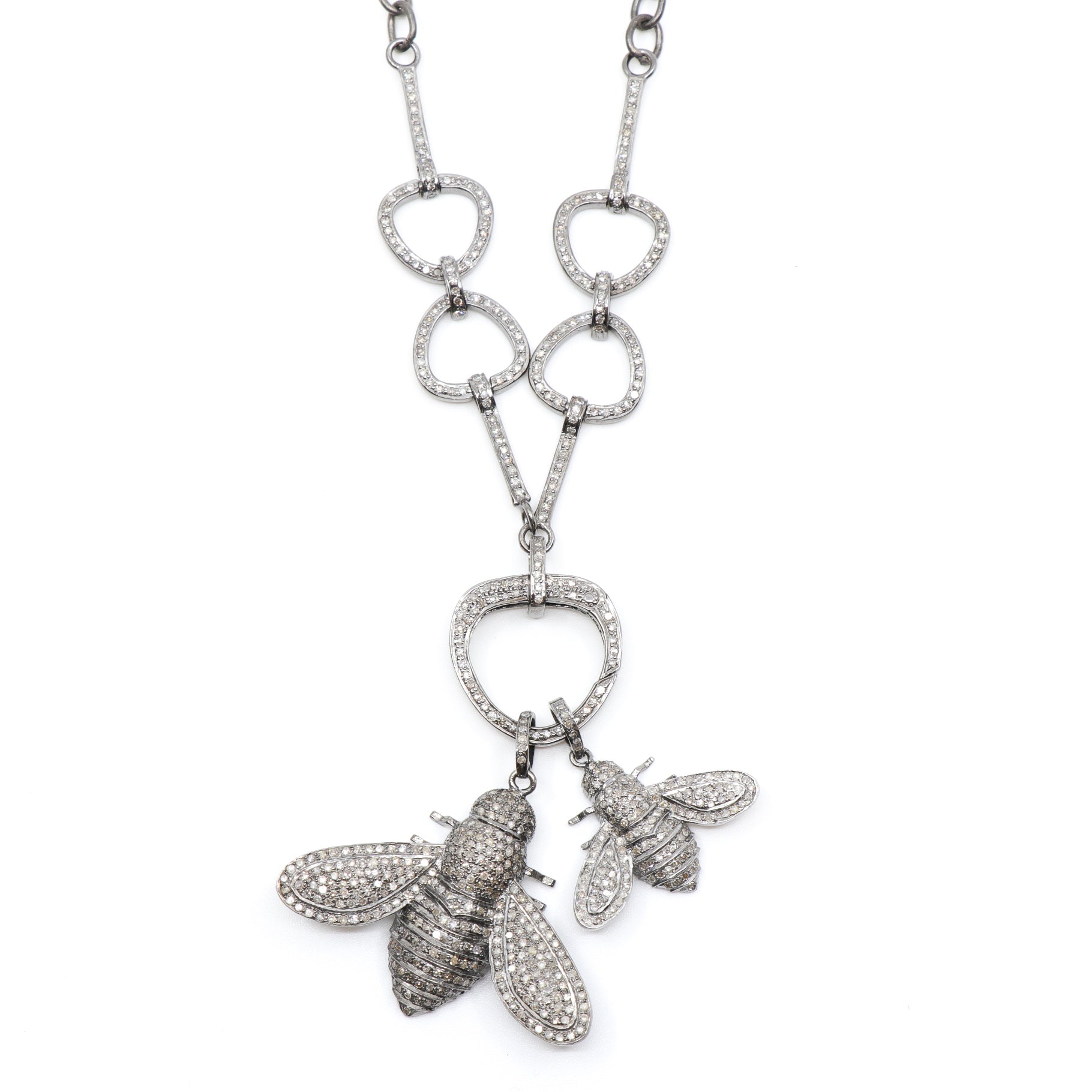 Silver Bumble Bee Necklace - Winchester Creek Farm - Granny's House at  Winchester Creek Farm